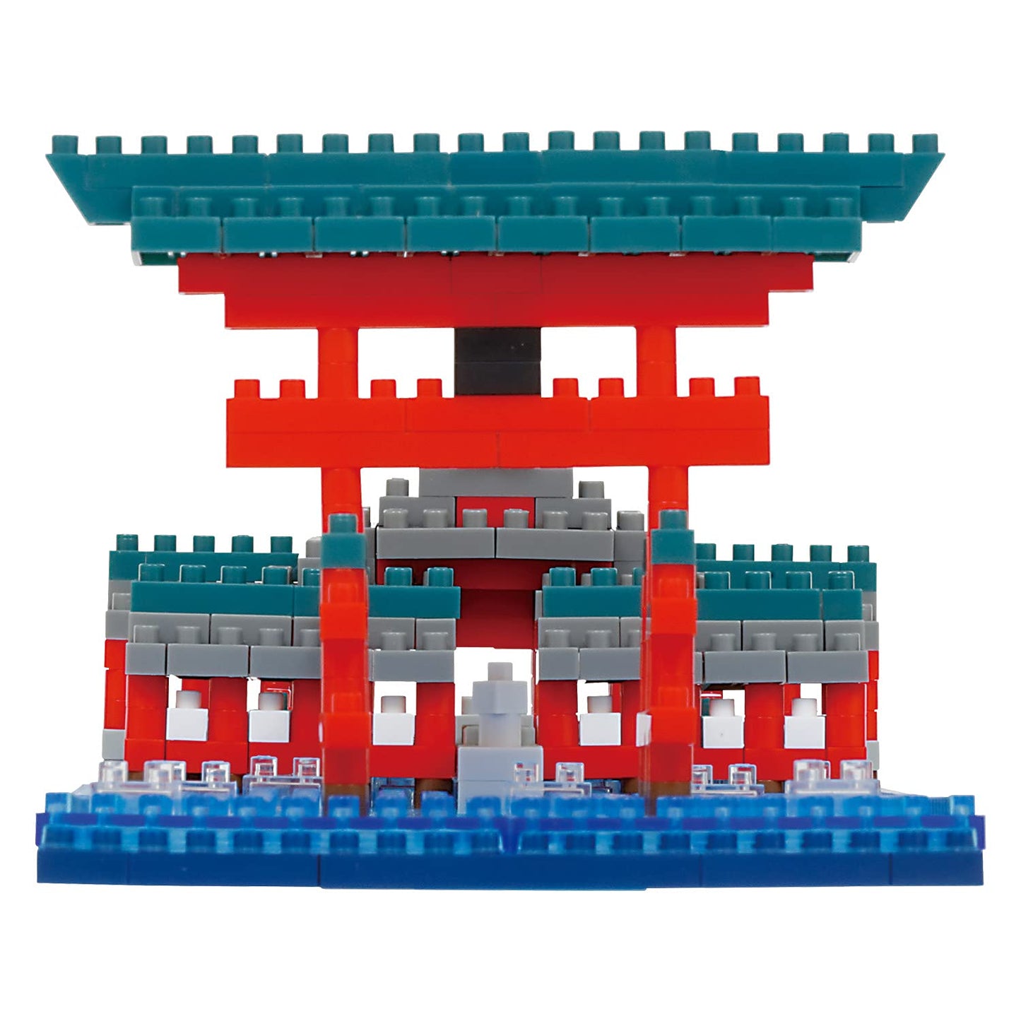 Nanoblock - World Famous Buildings - Itsukushima Shrine, Sights To See Series Building Kit