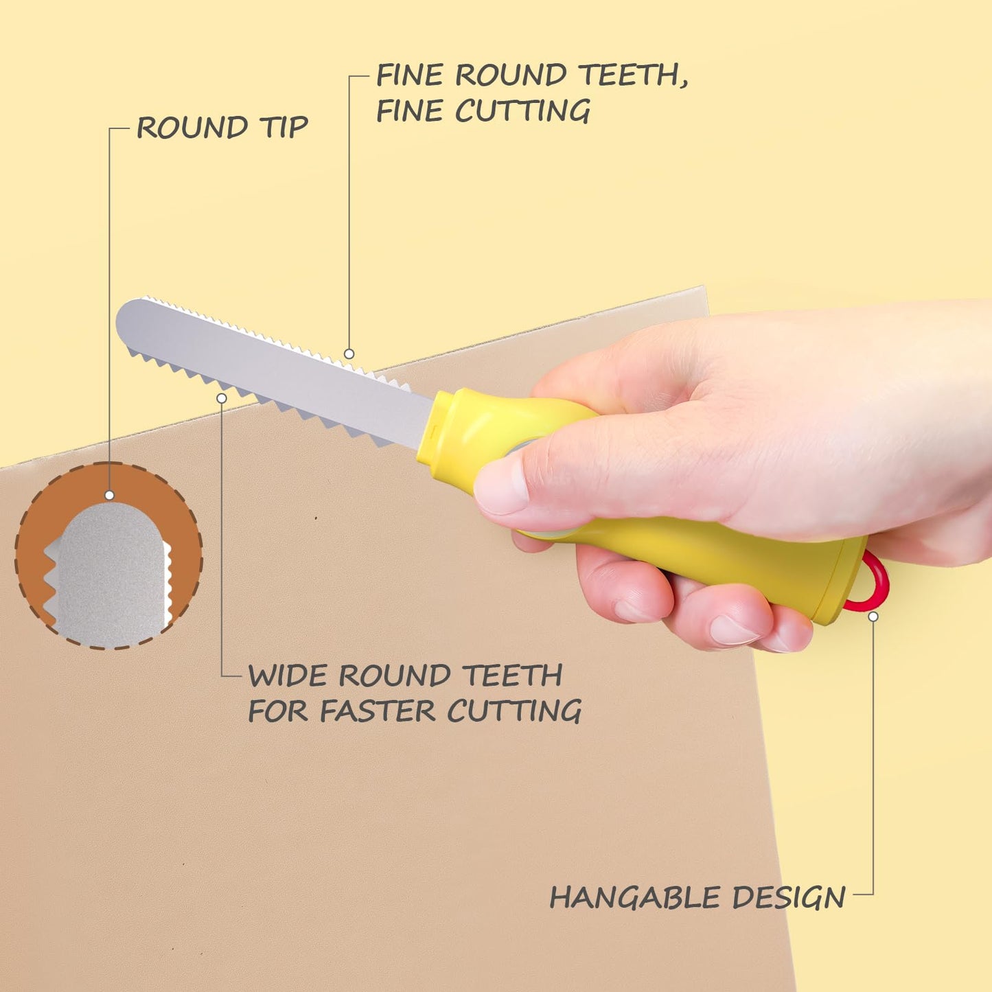 Kraftzoo Cardboard Construction Tool Kit for Kids - 65 PCS DIY Cutting Tools & Educational Toys for Family & Team Projects - Cre