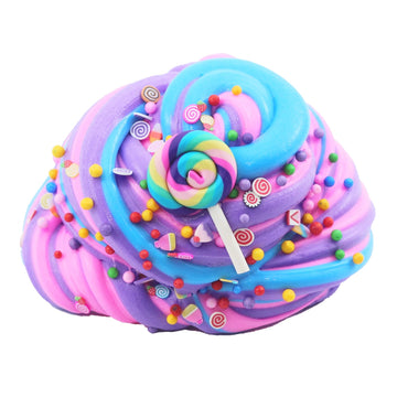 Big Bucket Tri-Colored Butter Slime,Non Sticky,Super Soft Sludge Toy,Birthday Gifts For Kids,Diy Butter Slime Party Favor For Gi