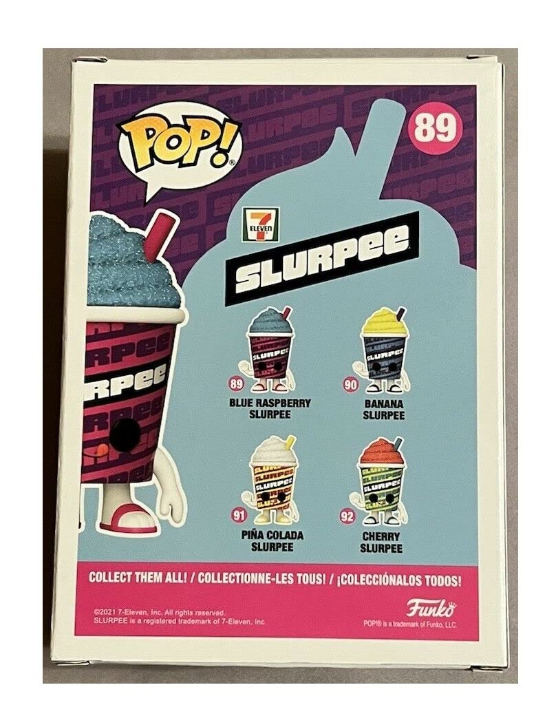 Funko Pop! Blue Raspberry Slurpee Glitter Exclusive Figure 711 89