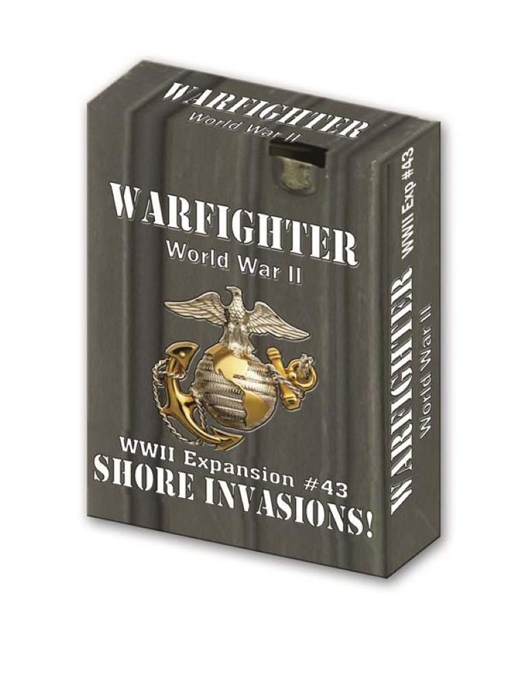 Dvg: Expansion Kit #43, Shore Invasions, For Warfighter Wwii Solitaire Boardgame