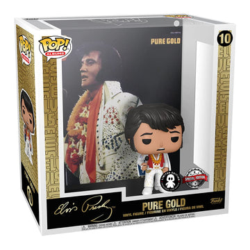 Funko Pop! Elvis - Pure Gold - Vinyl Figurine - Hard Protector Case
