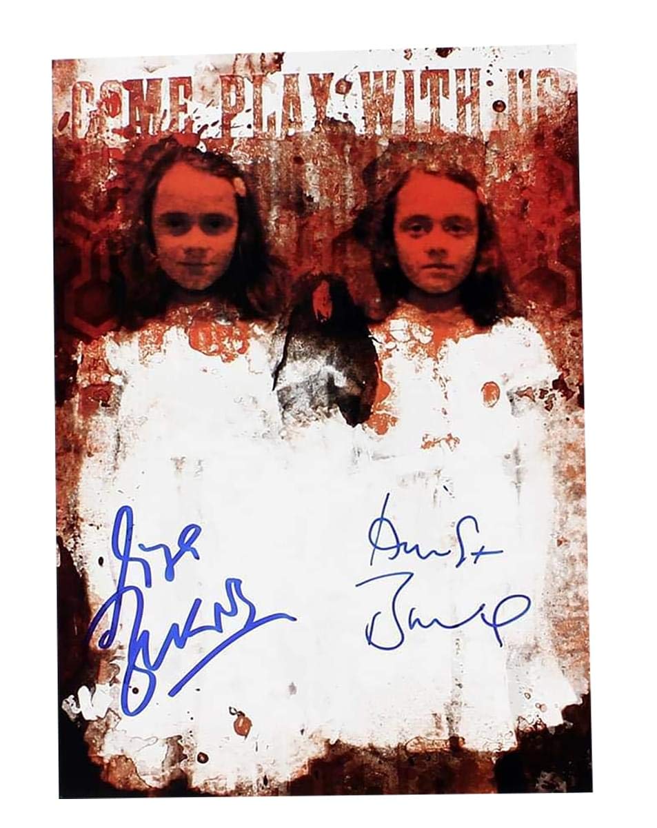 The Shining Twins Lisa And Louise Burns Autographed Picture