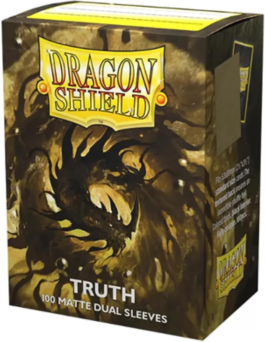 Dragon Shield | Matte Dual Standard Size Card Sleeves | 100 Ct - Smooth & Tough Premium Tcg Sleeves - Compatible With Pokemon, F