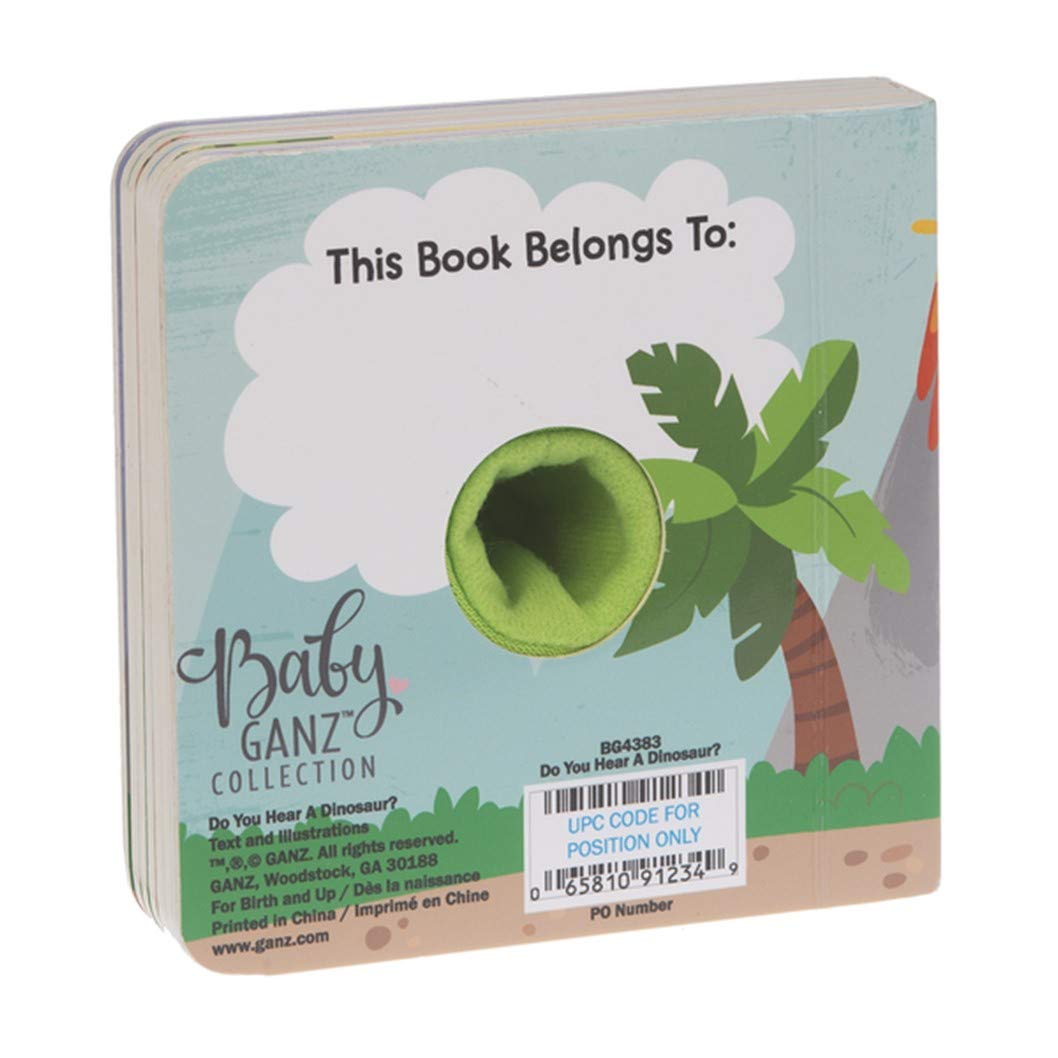 Ganz Bg4383 Dino Finger Puppet Book, 10.25-Inch Height, Paper