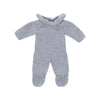 Miniland Clothes for Dolls 12 5/8'' Knitted Outfit Blue Gray Color - ECO, Made in Spain, Quality, Role Play, Educational