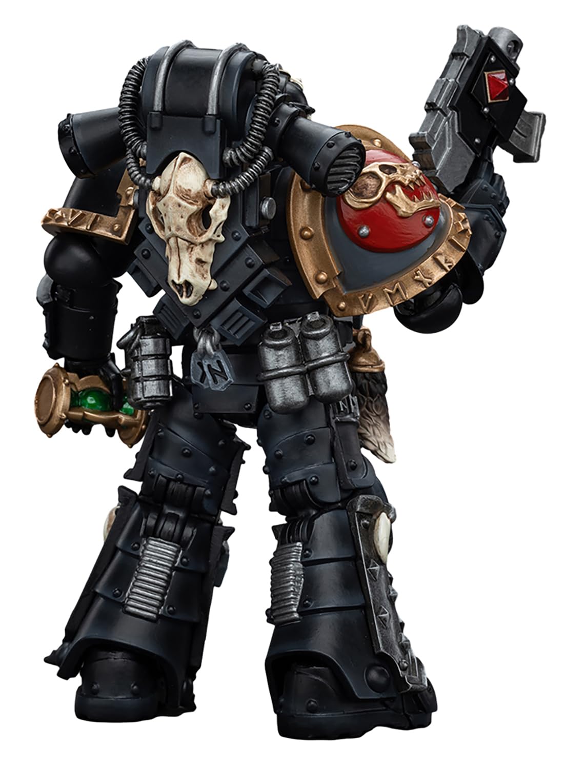 Joytoy Warhammer 40K 1/18 Action Figures, Space Wolves Deathsworn Pack Deathsworn 2 Perfect For Collectors & Decor, Ideal Gift F
