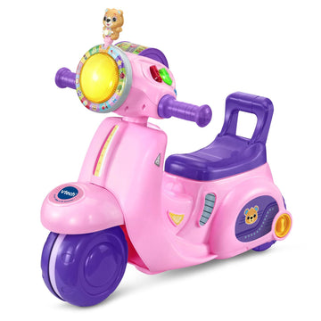 Vtech 2-In-1 Map And Go Scooter For Toddlers, Pink
