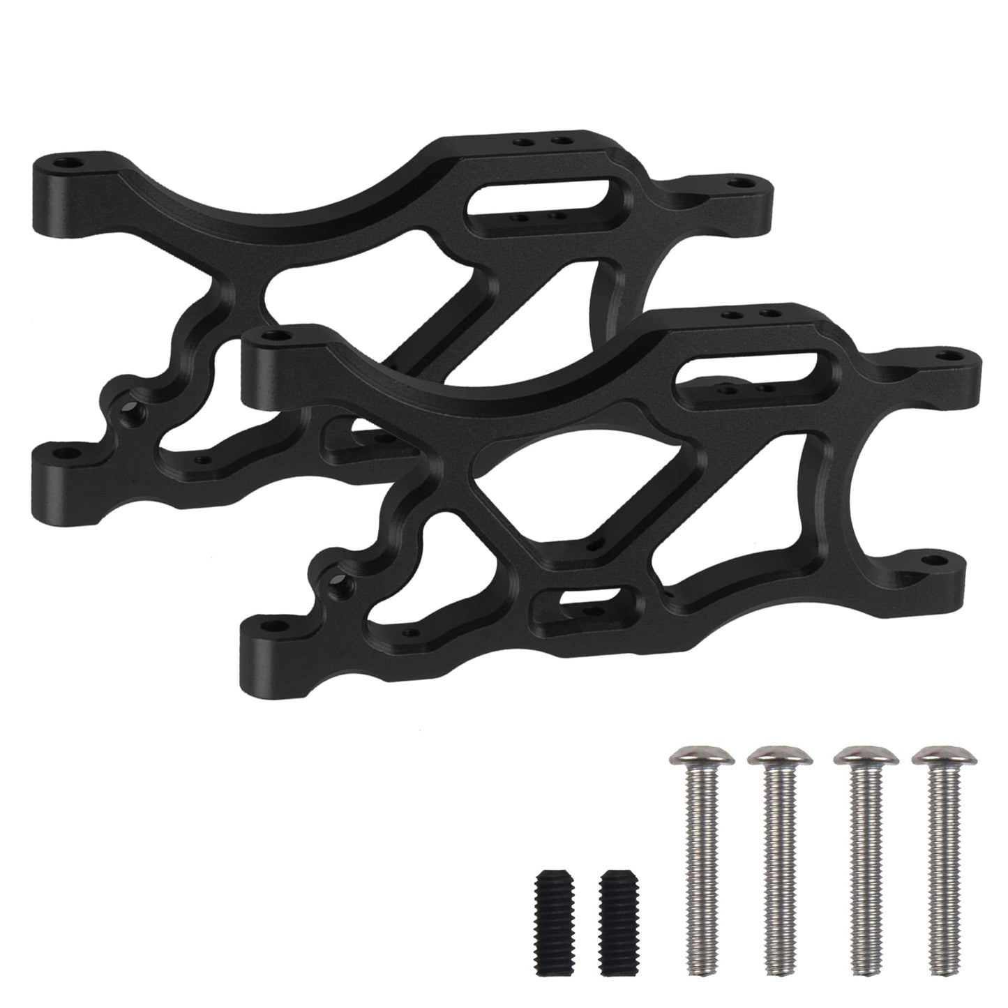 Sharegoo Aluminum Alloy Rear Lower Swing Arm Rear A Arm Compatible With Arrma 1/7 Limitless Infraction 6S Arrma 1/8 Typhon 6S Rc