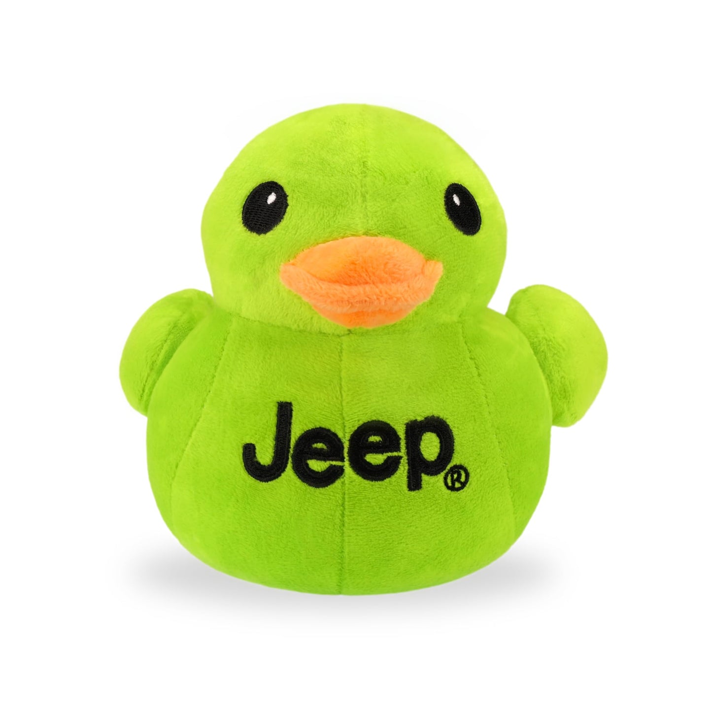 Jeep Text Logo Stuffed Animal Plush Duck Green -Perfect Enthusiasts You'Ve Been Ducked (Green)