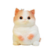 Taba Giant Cat Squishy For Kids Adults, Big Furry Cat Squishy Toys For Stress Relief, Super Soft Squeeze Fidget Toy (Crown Cat)