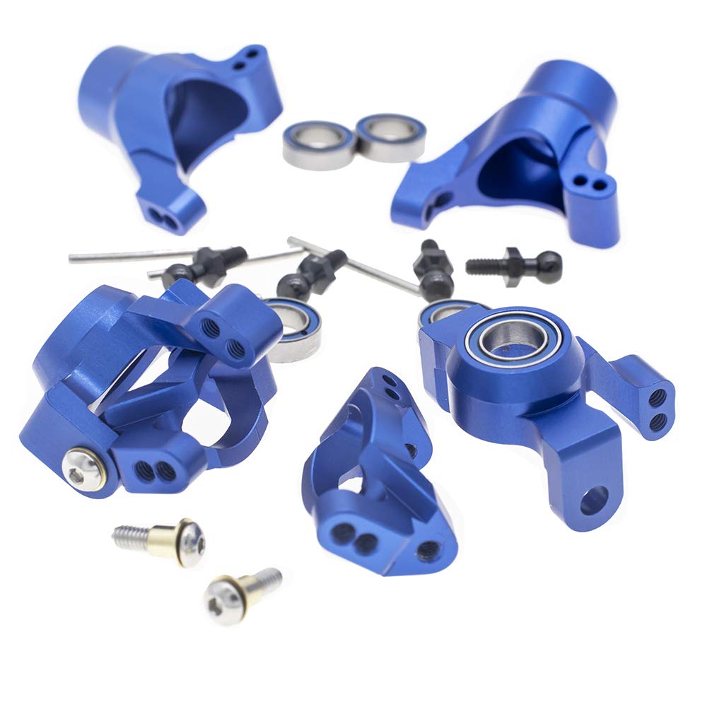 Coda Racing Rc Alloy Caster Block&Steering Blocks Stub Axle Carriers For Traxxas 1/18 Latrax Teton Desert Prerunner Rally -Repla