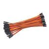 OliYin 20pcs 22awg 60 Cores Male to Female 5.90inch Lead Plug Servo Extension Wire Cable Line for RC Model Aircraft Stranded Fut