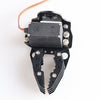Professional Metal Robot Arm/Gripper/Mechanical Claw/Clamp/Clip With High Torque Servo, Rc Robotic Part Educational Diy For Arduino/Raspberry Pie, Science Steam Maker Platform (Black)