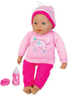 Lissi 16" Interactive Baby Doll - Pink, Plastic, Includes Accessories, Model B07M68BZDQ