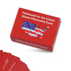 2024 Us Citizenship Flash Cards, 3.74 X 2.6 X 1.7 Inch Naturalization Test Study Guide American Civics 100 Uscis Questions Answe