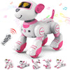 Fuuy Robot Dog For Kids Age 7-8 Robot Toys Interactive Remote Control Dog Follow & Touch Function Robo Dog Pets Robotic Puppy To
