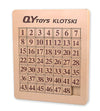 Liangcuber Qy Toys 48 Klotski Puzzle Magnetic Sliding Number Puzzle Abs 7X7 Klotski Brain Teasers Toy Tangram Jigsaw Intelligenc