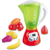 Junior Smoothie Maker Juicer Set - Electric Toy Mixer Juice Blender with Plastic Play Food, Kitchen Toys for Kids, Lights and So