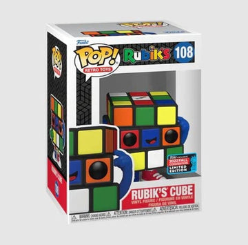 Funko Pop! Retro Toys Rubik's Cube #108 Vinyl Figure - Multicolor, 2022 Convention Exclusive