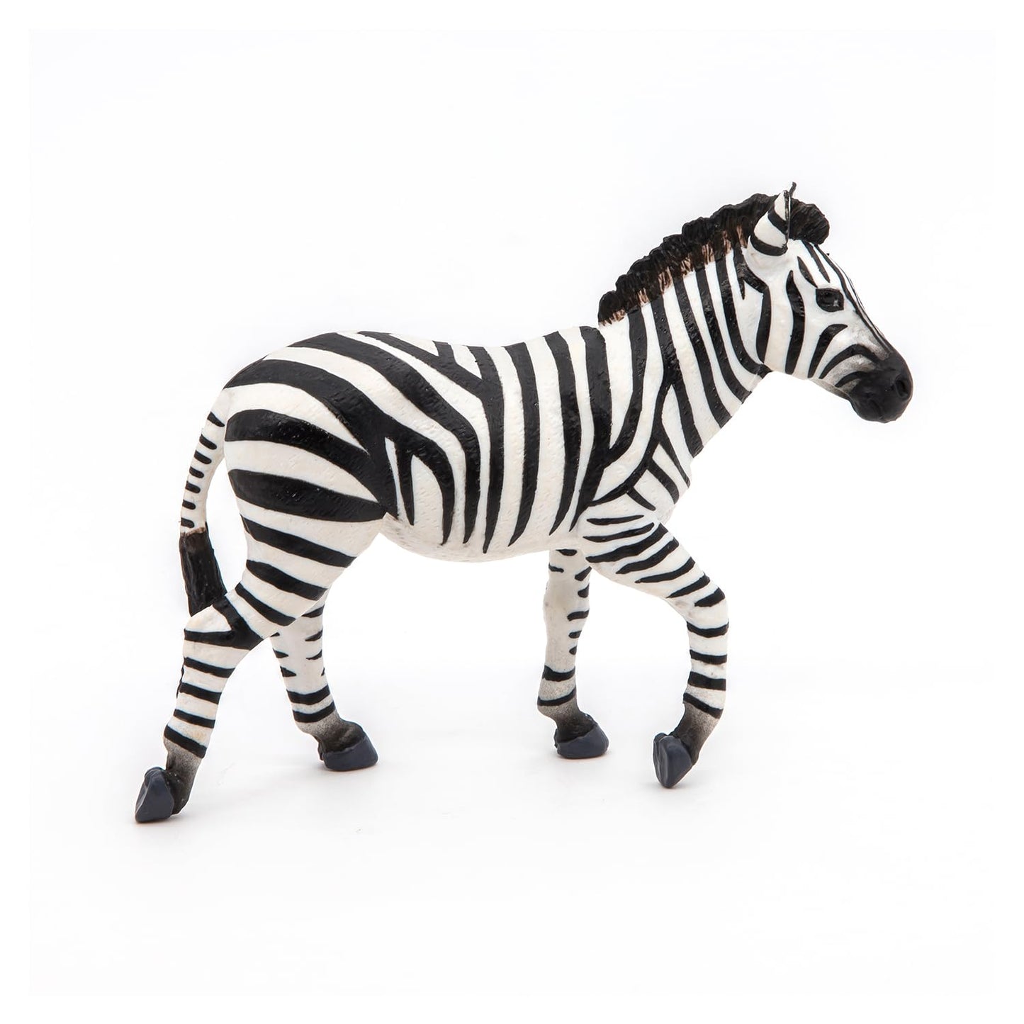 Papo -Hand-Painted - Figurine -Wild Animal Kingdom - Male Zebra -50249 -Collectible - For Children - Suitable For Boys And Girls- From 3 Years Old