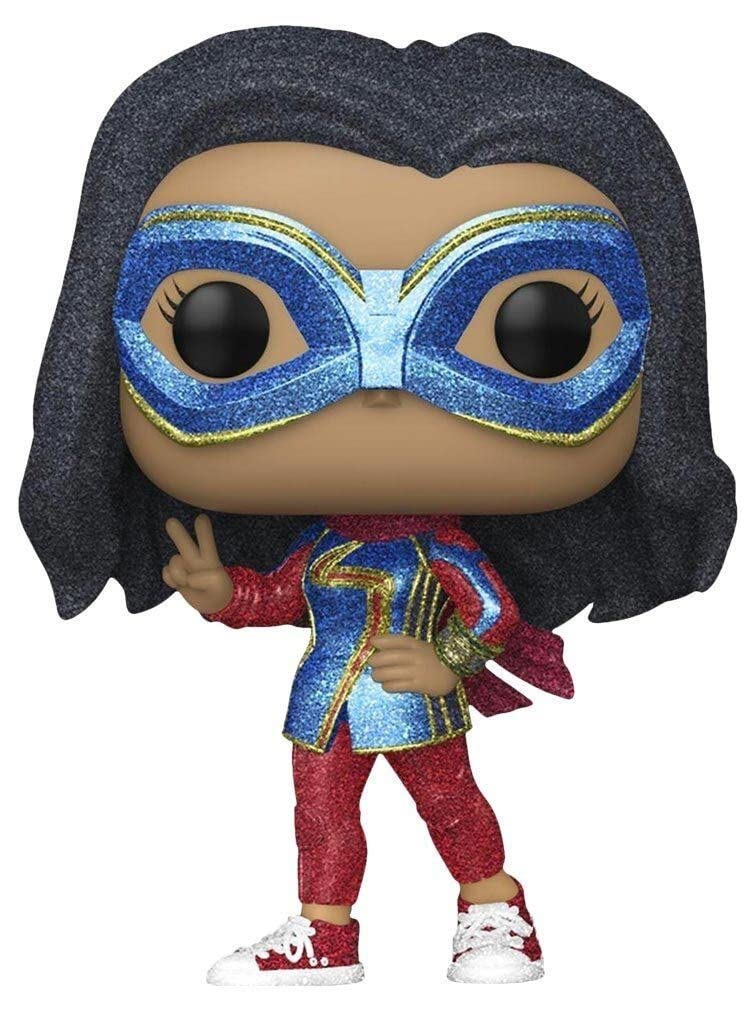 Funko Pop! Marvel: Ms. Marvel - Diamond Collection Hot Topic Exclusive Vinyl Bobble-Head - #1077