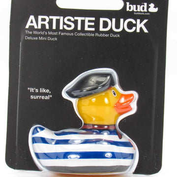 Artiste (Mini) Rubber Duck Bath Toy By Bud Duck | Elegant Gift Packaging - 'It'S Like Serial!' | Child Safe | Collectable