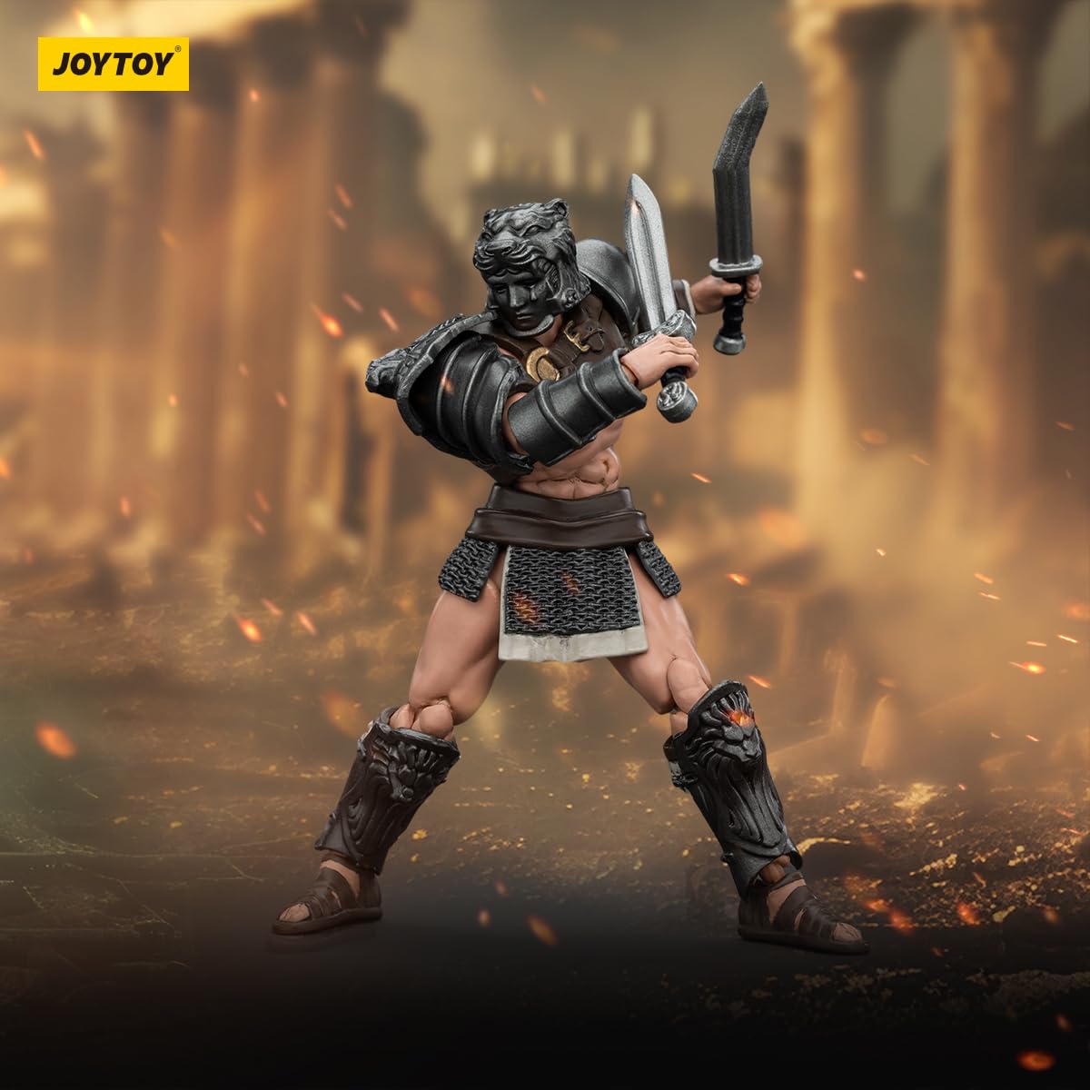 Beerise Joytoy 1/18 Action Figures - Strife Roman Gladiator Griffon Gladiator - 4,Classic Character,Collectible,Age 15 And Above