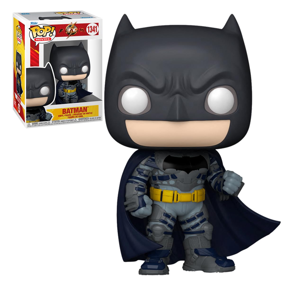Batma N: P O P ! Movies Vinyl Figurine Bundle With 1 Compatible Graphic Protector (1341-65601 - B)