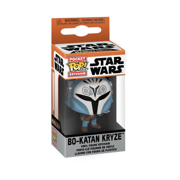 Funko Pop! Keychain: Star Wars: The Mandalorian - Bo-Katan - Bo Katan Kryze Novelty Keyring - Collectable Mini Figure - Stocking