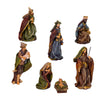 Kurt S. Adler Kurt Adler 3.5-Inch Resin, 7-Piece Nativity Set, Multi For Christmas