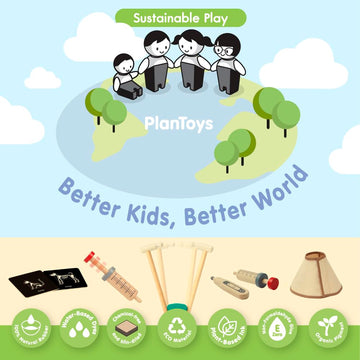 PlanToys 3490 Veterinary Set, Multiple Colour