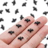 100Pcs Halloween Miniature Bats Dollhouse Mini Bats For Crafts Cute Halloween Decor Tiny Bat Decor For Fairy Garden Dollhouse Mi