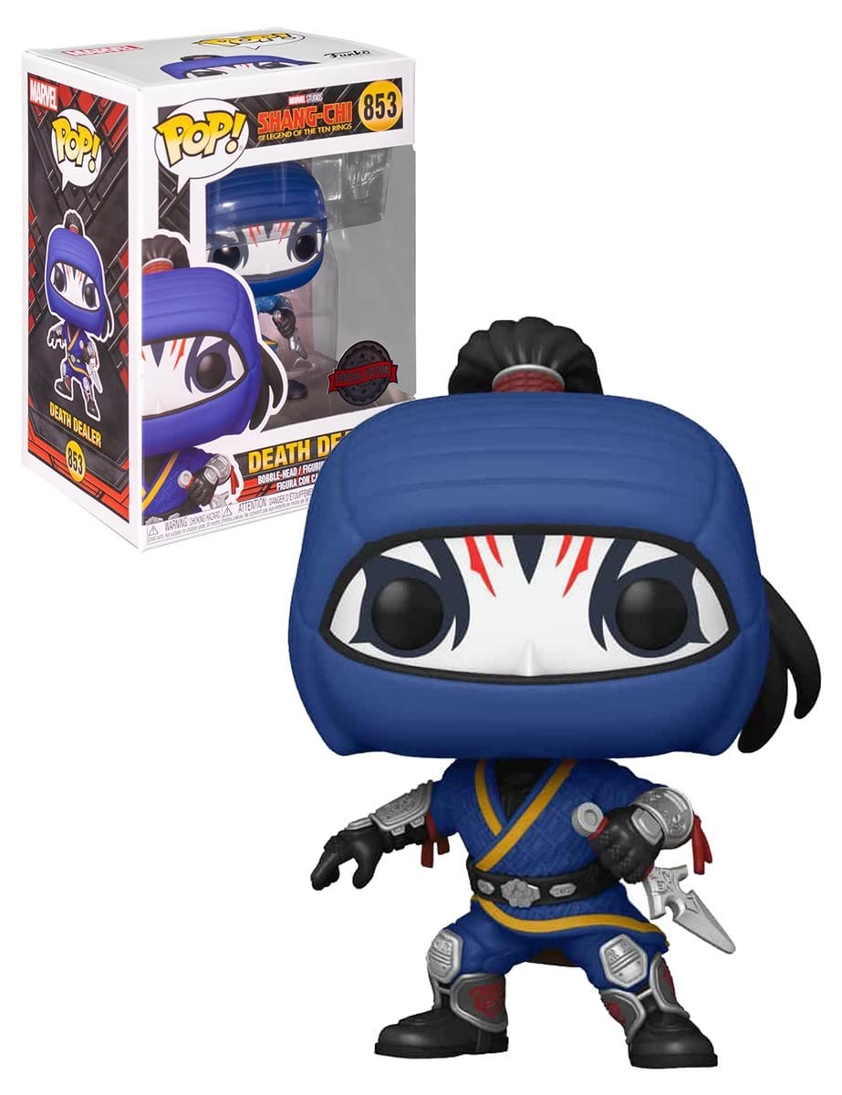 Funko Pop! Shang-Chi And The Legend Of The Ten Rings Death Dealer Vinyl Bunddled With A Pop! Box Protector