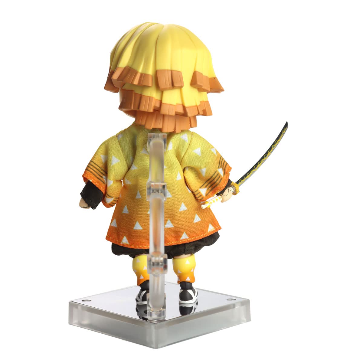 Good Smile Demon Slayer: Kimetsu No Yaiba: Zenitsu Agatsuma Nendoroid Doll Action Figure, Multicolor
