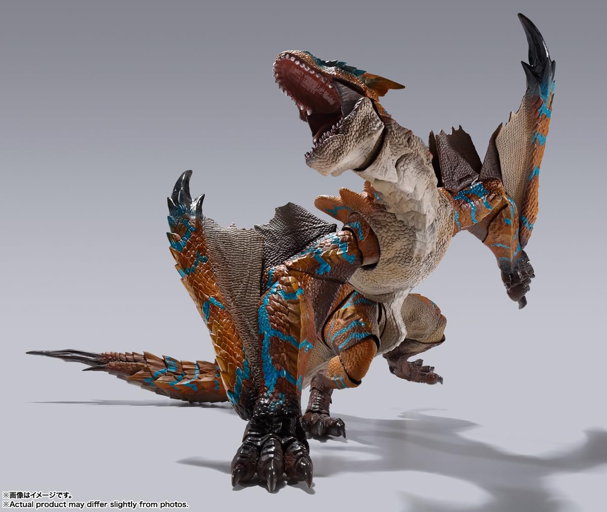 Tamashii Nations- Tigrex- Monster Hunter Rise Monster Hunter Rise - Sunbreak Bandai Spirits S.H. Monsterarts