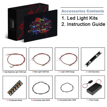 Brickbling Led Light Kit Compatible With Lego Tie Bomber 75347 Building Set (No Bricks), Creative Lights Compatible With Lego 75347