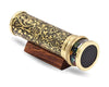 RII Handcrafted Giant Etched Brass Lacquered Kaleidoscope, Oil Object Chamber Classic Kaleidoscope-Unique Gift Ideas for Someone