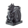 Ptc 4.5 Inch Medieval Dragon Statue Figurine Desk Top Utility Holder