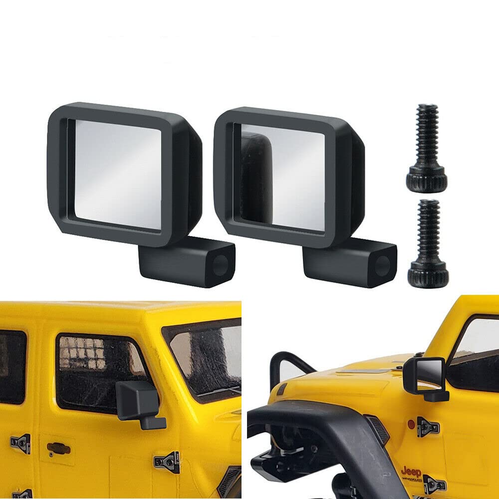 RC Car Modification Simulation Rearview Mirror for RC 1:24 Axial SCX24 90081 AXI00001 AXI00002 AXI00005 Upgrade Parts