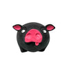 Ahycs Squishy Pig Toy - Black Pig Stress Toys, Novelty Pig Squeeze Toys For Kids Adults, Funny Pig Sensory Stress Toy For Decomp