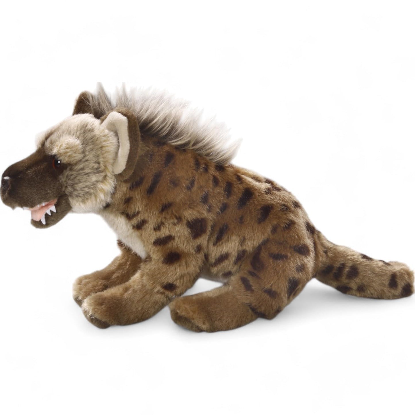 Carl Dick Spotted Hyena Plush Toy, 10.5 inches, Soft Acrylic Material, Model 3282, True to Nature Color