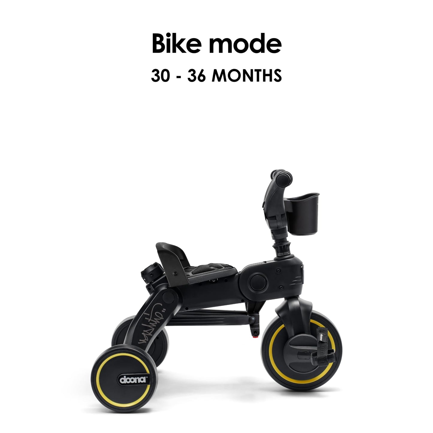 Doona Liki Trike, Vashtie - Limited Edition - 5-in-1 Compact, Foldable Tricycle - Suitable for Toddlers 10 to 36 Months