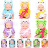 Tisden 4 Inch Mini Baby Dolls 6Pcs Set Realistic Baby Dolls Toys With Cute Handmade Doll Clothes For Suitability Kids 3 And Up (