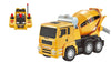 Crackles Remote Control Jumbo Cement Mixer Truck For Kids - Realistic Rc Construction Vehicle With Rotating Drum, Lights, Sound