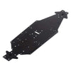 ARRMA Chassis Aluminum LWB Black, ARAC3740