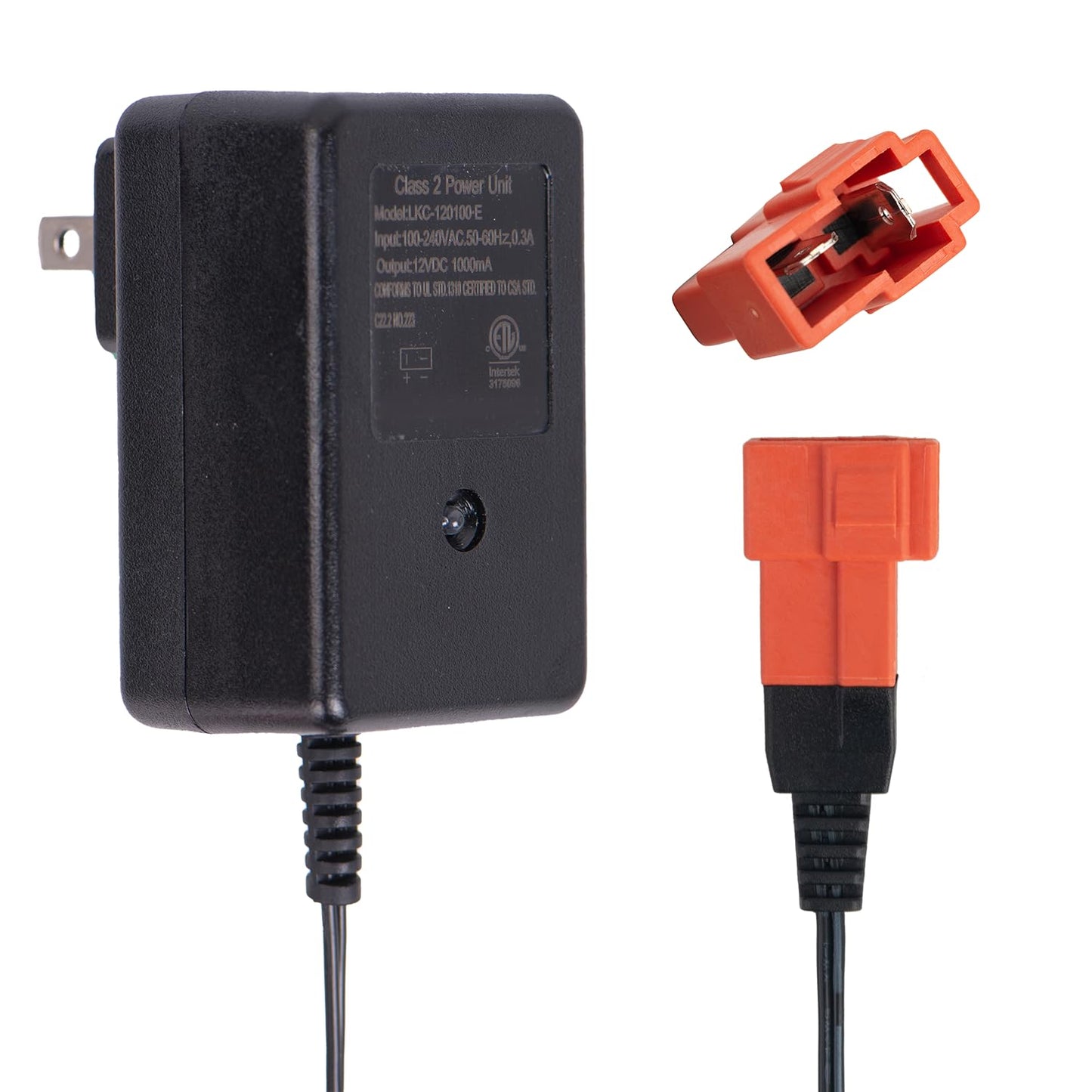 Universal 12V Charger by jssandan for Kids Ride-On Toys & Cars - Compatible with BMX X6, Kid TRAX GMC, Wal-Mart, Moto ATV Quad