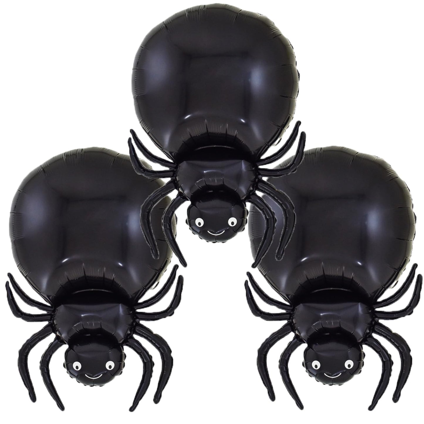 Hadckja Spider Balloons Halloween Balloons Spider Foil Balloons For Spider-Themed Party Birthday Party Supplies Decorations Hall