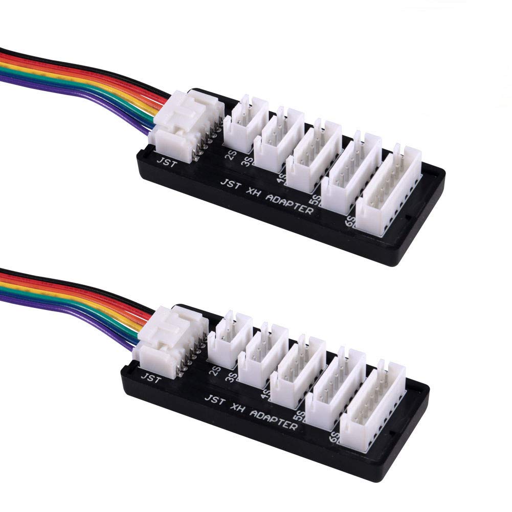 ACEIRMC RC Product JST-XH-2-6S Lipo Battery Charge Balance Board, JST XH Board Balance Expansion Charger Adapter gor RC 6S LiPo