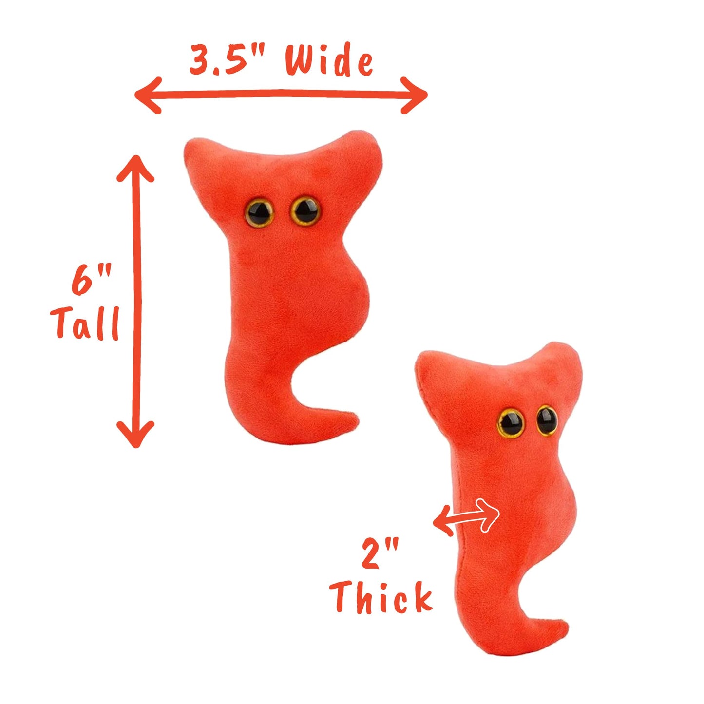 Giantmicrobes Appendix Plush, Appendix Surgery Gift, Appendix Surgery Recovery, Appendicitis Gift, Appendectomy Recovery Gifts, Surgery Recovery Gifts